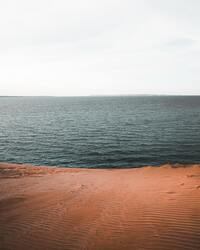 The sleeping bear dunes